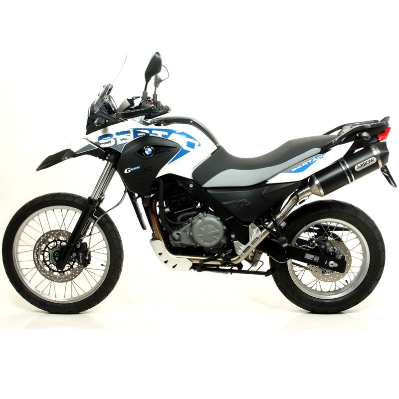 Escape aluminio dark Arrow RACE-TECH BMW G650GS / SERTAO 11-16 OC